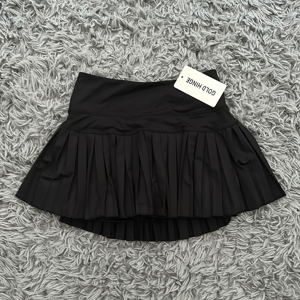 Gold Hinge: Black Skirt